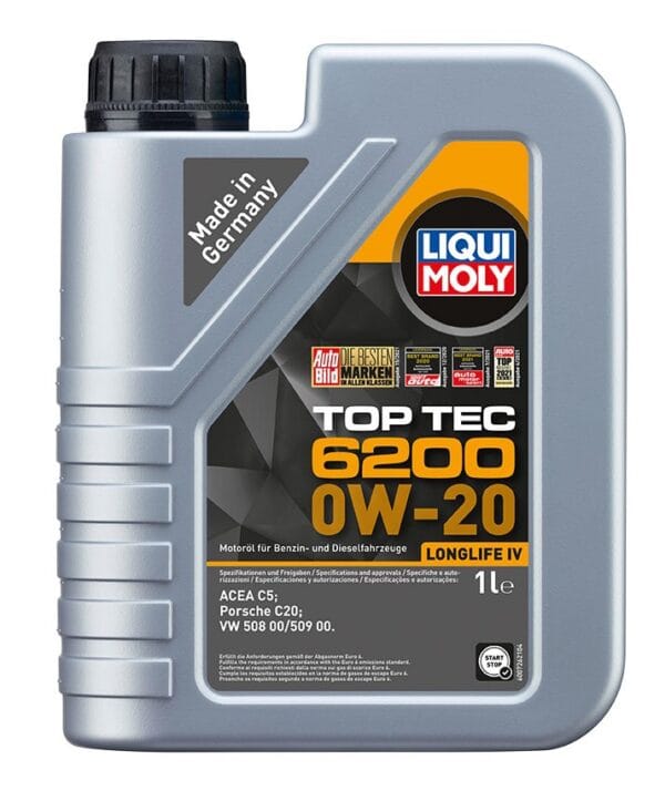 motorovy olej top tec 6200 0w 20 1 | Oleje Bažant