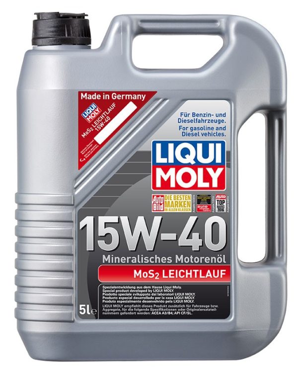 MoS2 LEICHTLAUF 15W-40 - Motorový olej